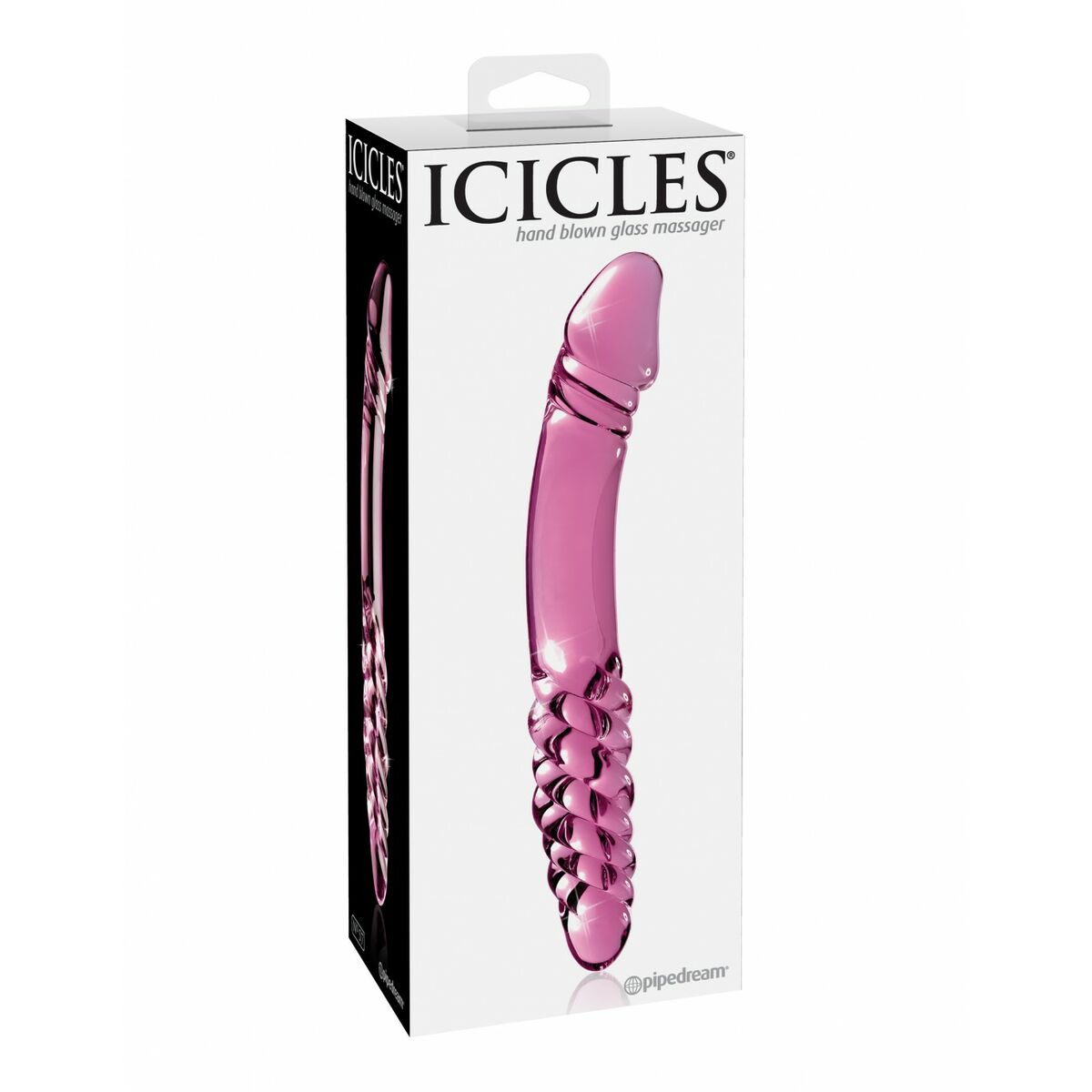 Double Penetration Stroker Masturbator mit doppelter Öffnung (Anus und Schamlippenform) Pipedream Icicles